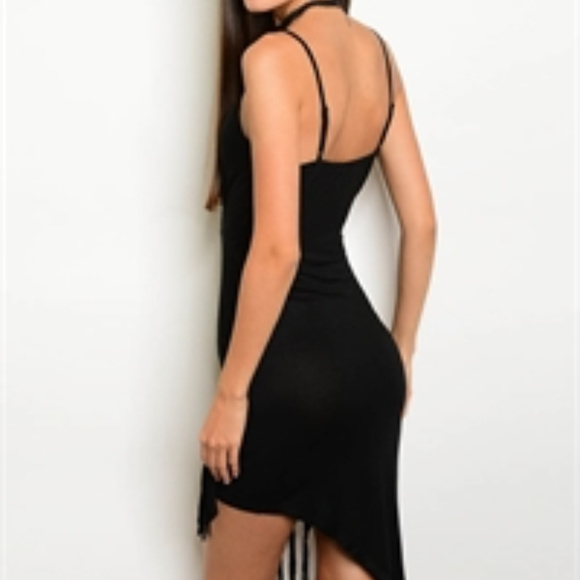 Fringe Dress -Black dress - Picture 2 of 3